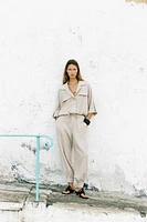 SHORT SLEEVE SAFARI SHIRT