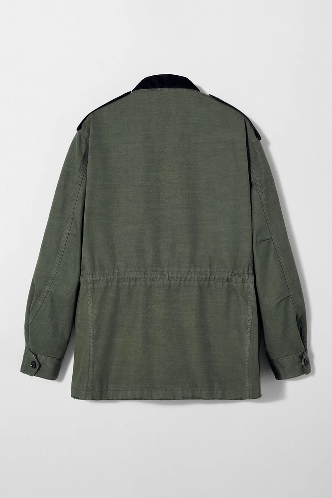 PARKA DÉLAVÉE BOBBY GILLESPIE X ZARA