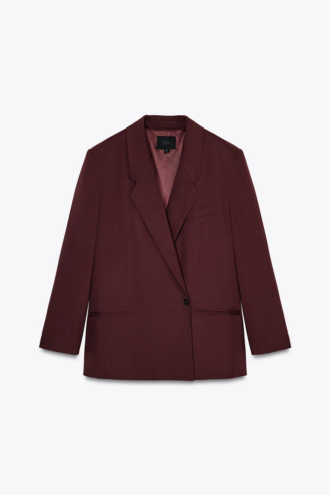 OVERSIZED DOUBLE BREASTED BLAZER