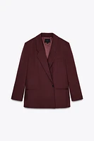 OVERSIZED DOUBLE BREASTED BLAZER