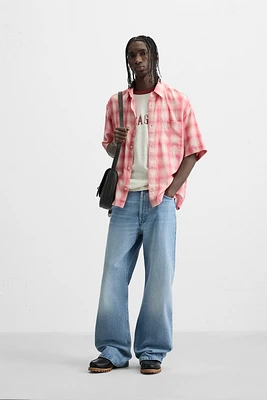 CHEMISE RELAXED FIT À CARREAUX