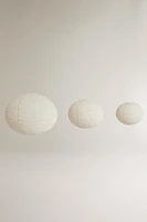 LINEN PENDANT LAMP LAMPSHADE