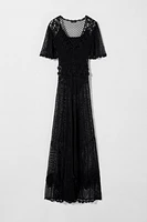 ROBE EN MAILLE CROCHET KATE MOSS X ZARA