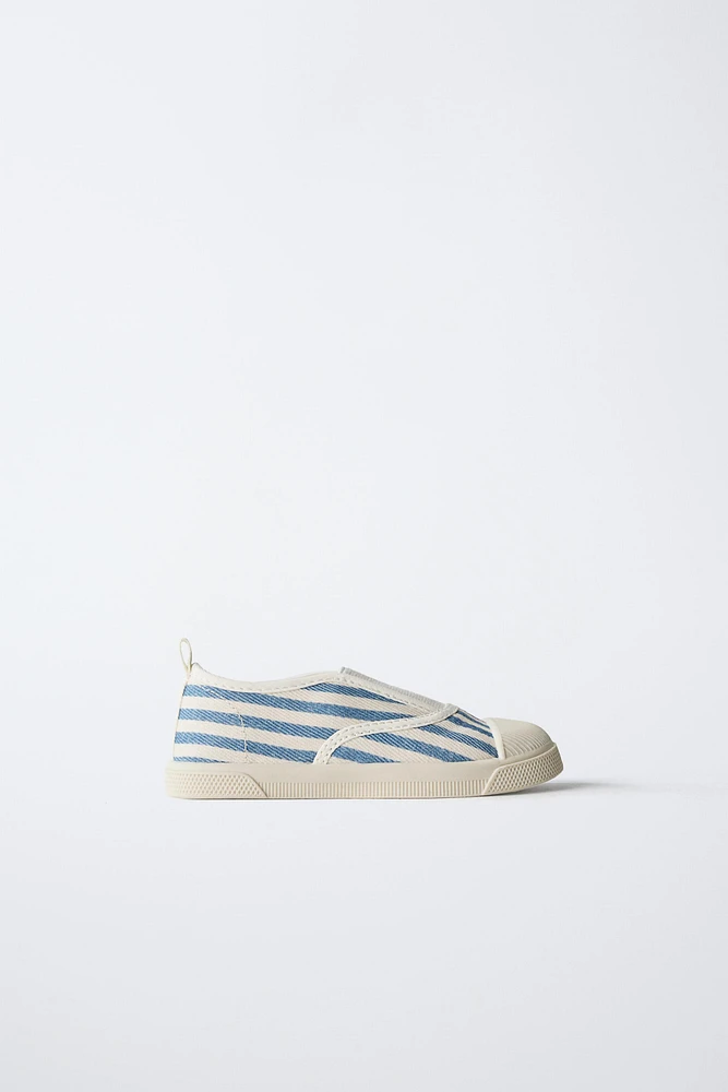 TENNIS RAYURES EN COTON