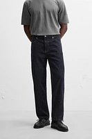 BRUSHED STRAIGHT FIT JEANS