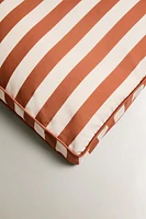 STRIPED OUTDOOR BENCH BACK CUSHION