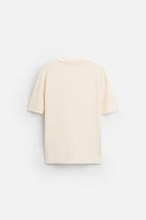 VISCOSE BLEND KNIT POLO SHIRT