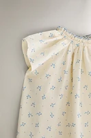 CHILDREN'S FLORAL DRESS