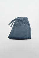 PLUSH LOGO SHORTS