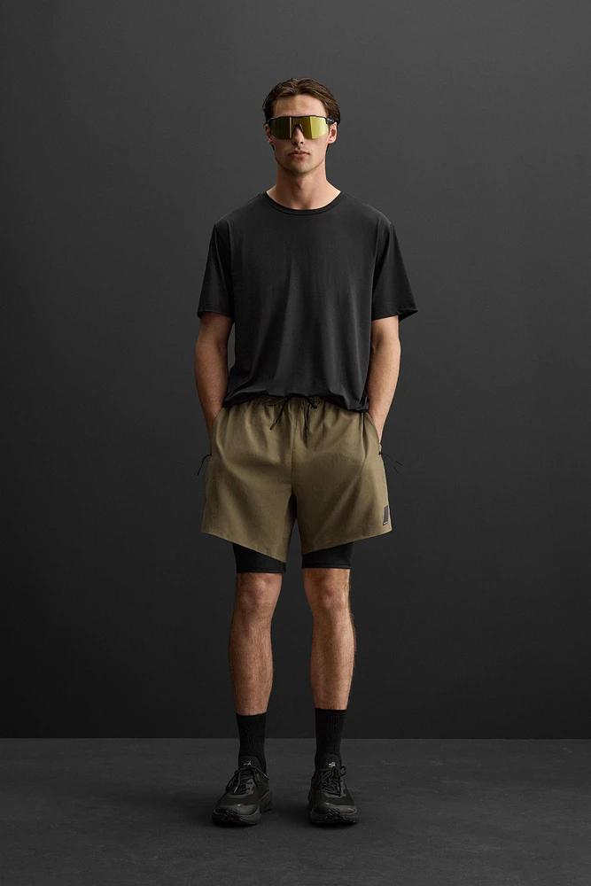 SHORTS D'ENTRAÎNEMENT 2 EN 1