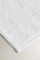 STRIPED TEXTURED BATH TOWEL
