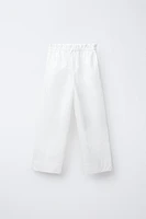 POPLIN PANTS