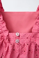 ROBE FLEURS BRODÉES