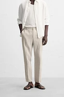 PANTALON 100 % LIN