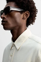 BRUSHED COTTON SHIRT