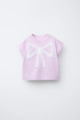 T-SHIRT LACET LACE