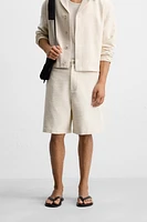 TEXTURED SHORTS
