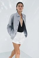 SURCHEMISE À POCHES COLLECTION ZARA WOMAN