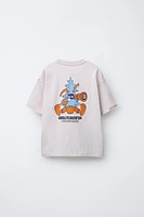 RABBIT PRINT T-SHIRT