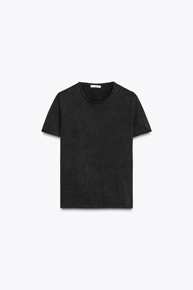 WASHED SHORT SLEEVE T-SHIRT
