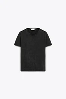 WASHED SHORT SLEEVE T-SHIRT