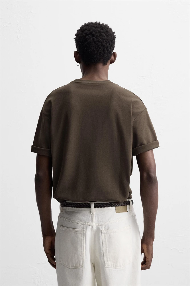 RAISED PATCH T-SHIRT
