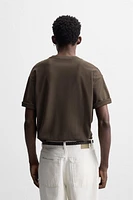 RAISED PATCH T-SHIRT