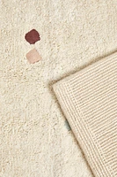 CHILDREN’S MULTICOLORED EMBROIDERED DIAMOND RUG