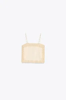 ZW COLLECTION EMBROIDERED TOP