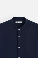WRINKLED LOOK SHIRT