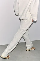 PANTALON 100 % LIN AVEC ENTRE-DEUX ZW COLLECTION