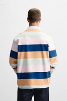 POLO À RAYURES
