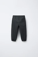 TWILL JOGGER PANTS