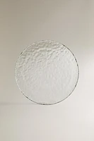 TEXTURED ACRYLIC DINNER PLATE