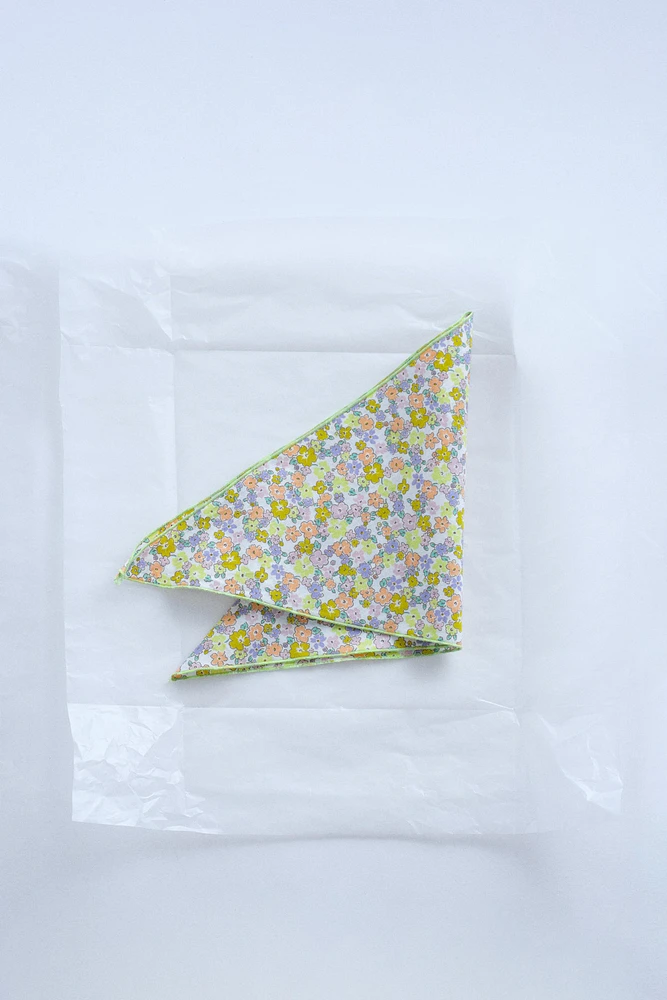 ZARA TIMELESS - BANDANA FLEURS