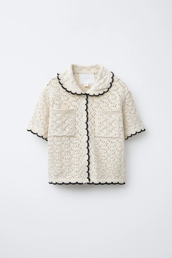 HAUT EN MAILLE POLO