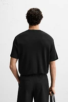 REGULAR FIT KNIT T-SHIRT