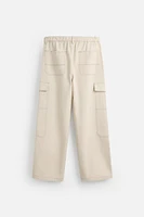 PANTALON CARGO COUPE LARGE