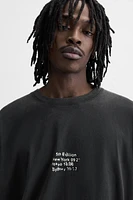 WASHED PATCH T-SHIRT