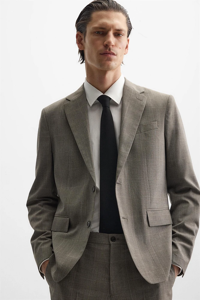 BLAZER DE COSTUME À CARREAUX