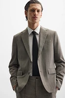 BLAZER DE COSTUME À CARREAUX