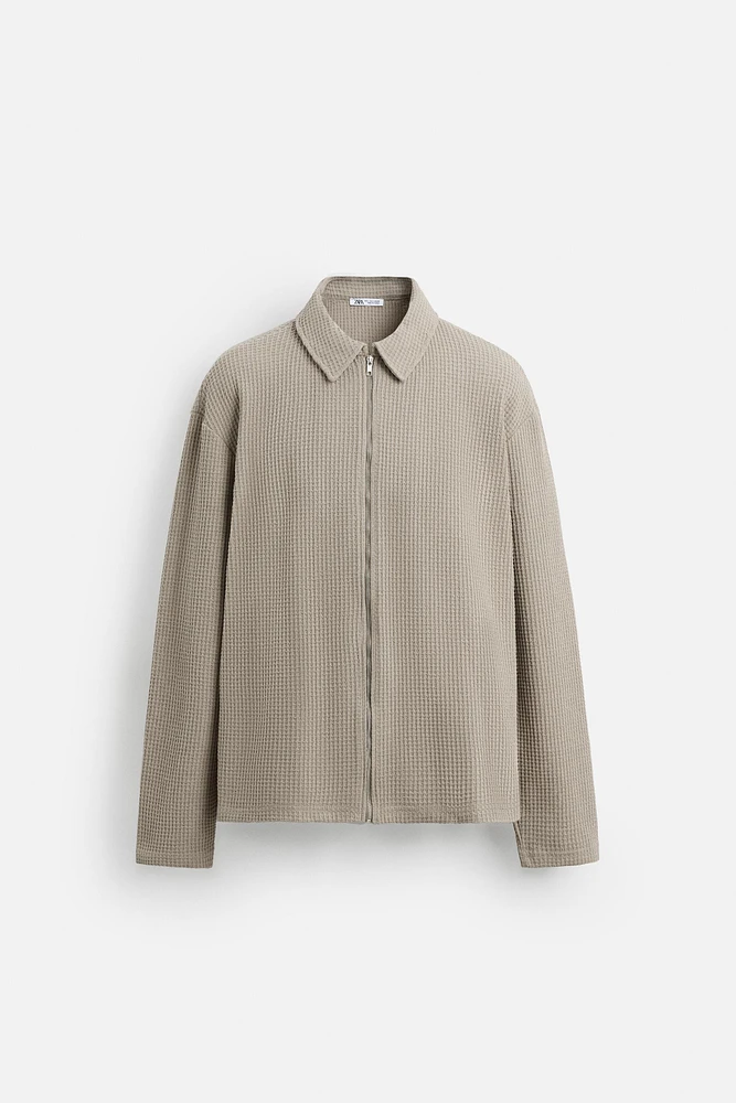 VESTE STRUCTURÉE À CARREAUX