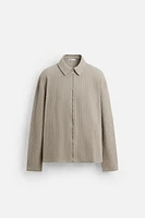 VESTE STRUCTURÉE À CARREAUX