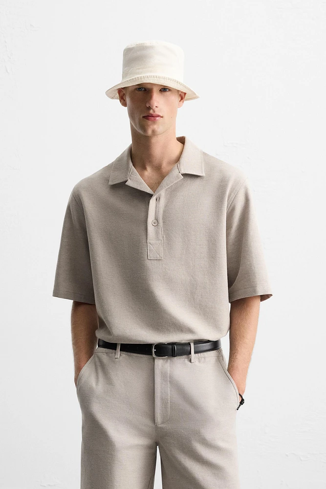 RELAXED FIT POLO SHIRT