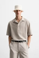 RELAXED FIT POLO SHIRT