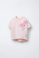 TULLE APPLIQUÉ T-SHIRT
