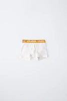 AGES 6-14/ THREE-PACK OF TEXT BOXERS