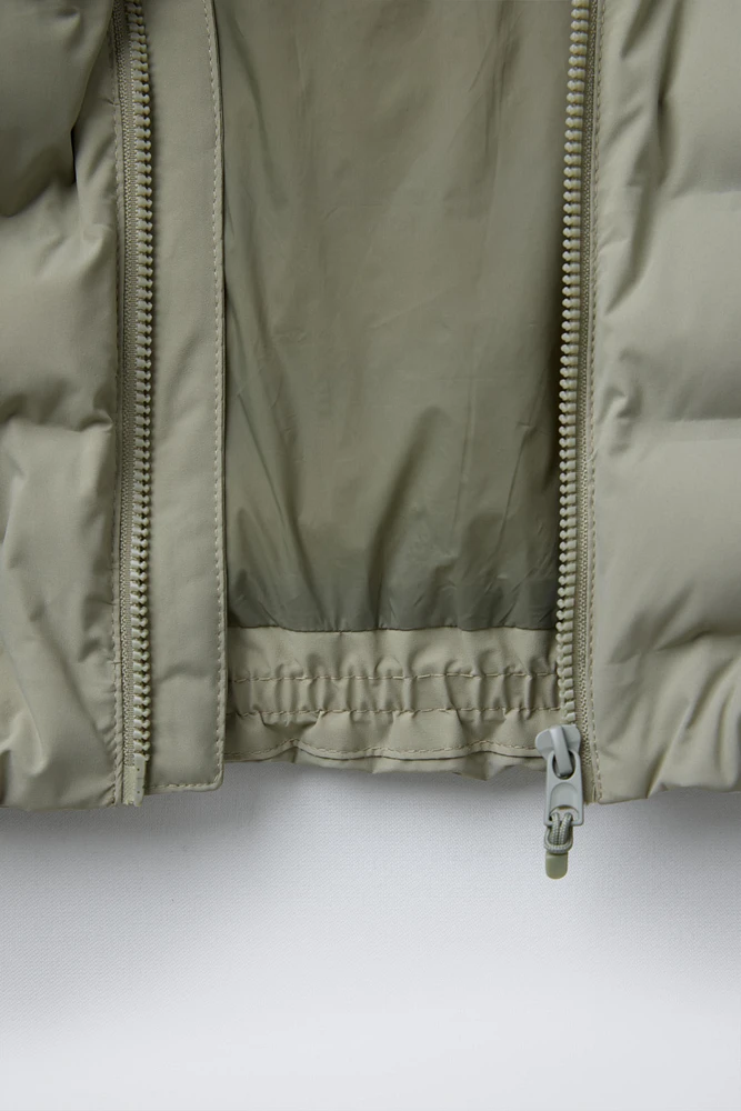 HOODED PADDED VEST