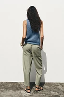 PANTALON DE JOGGING AVEC LIN
