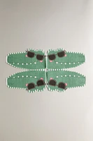 SERVIETTES DE TABLE PAPIER ENFANTS CROCODILE (LOT DE 20)